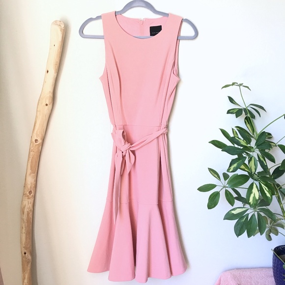 Alex Marie Dresses & Skirts - Alex Marie Light Pink Pleated Sleeveless Dress l M